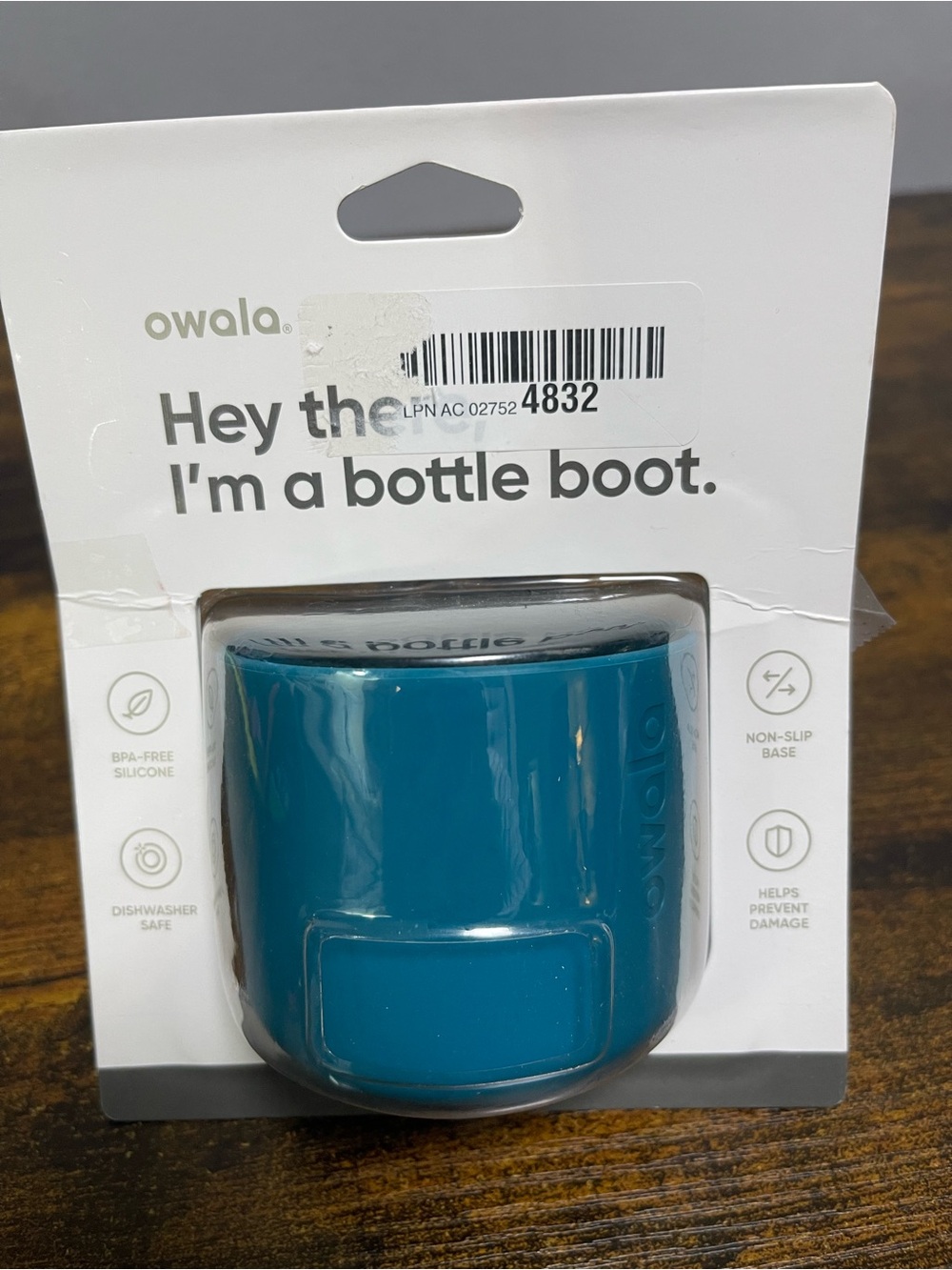 Owala Teal Silicone Bottle Boot - Non-Slip Protective Base